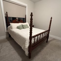 Antique 1960s Davis Cabinet Company Bedroom Set – Collector’s Cherry