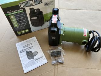 Drummond 1/2hp Cast Iron Transfer Pump