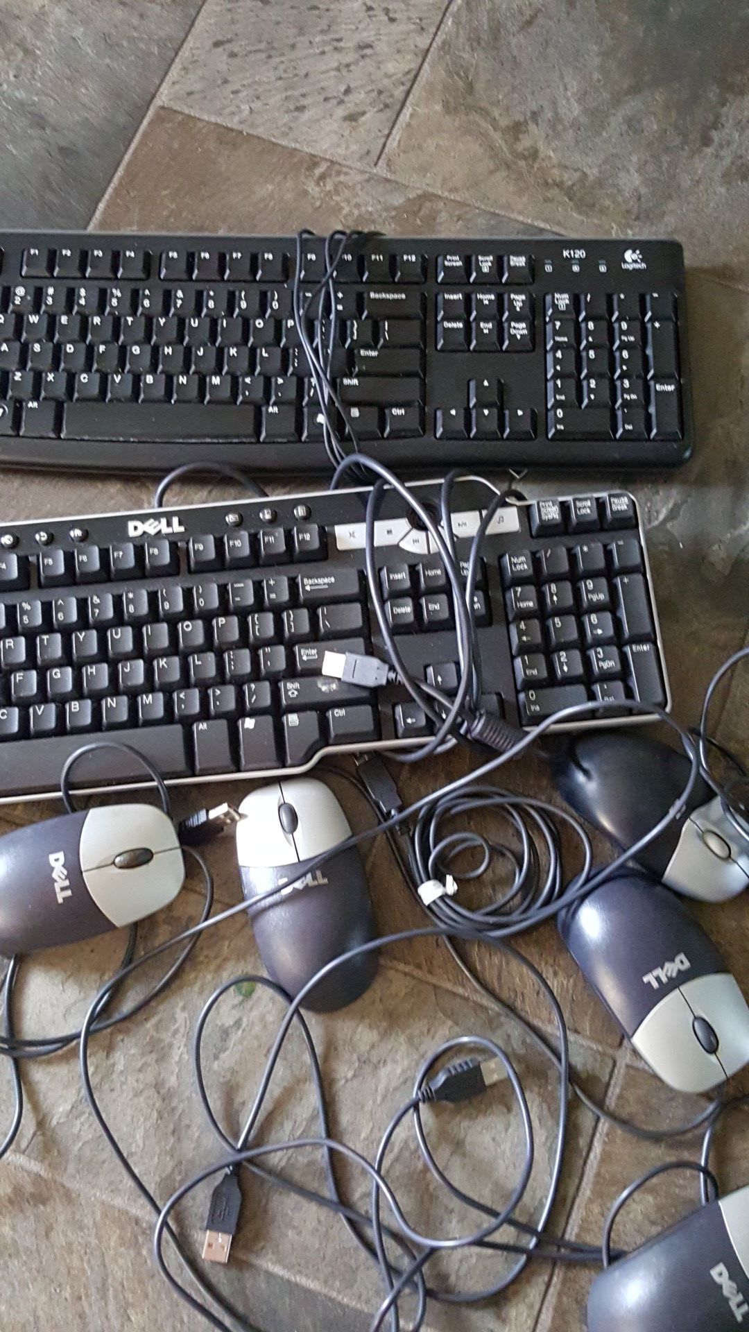 Dell keyboards and mouse