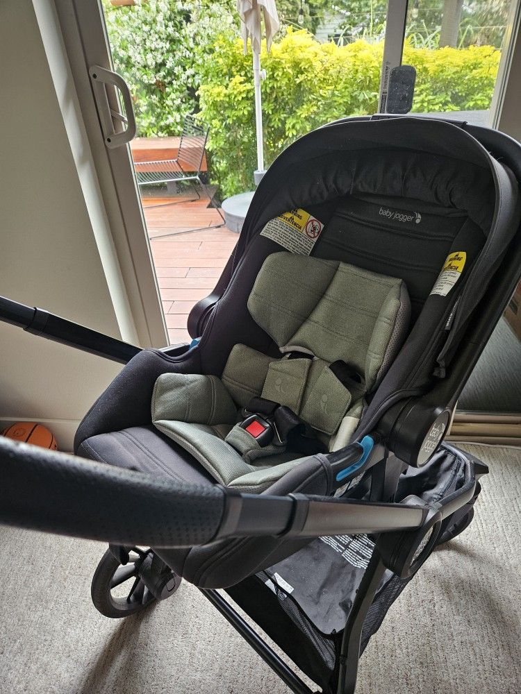 Baby Jogger Car Seat + Stroller