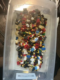 Legos and mini figures
