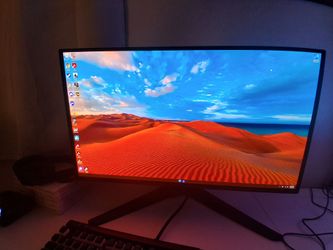 Acer predator gaming monitor and Gaming Pc
