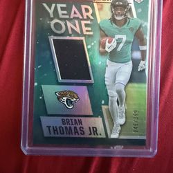 Numbered Brian Thomas Card