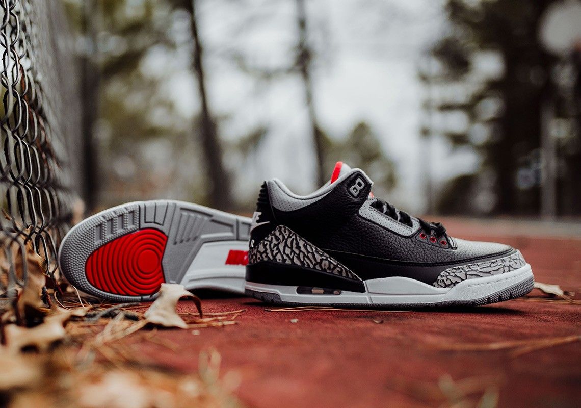 Jordan 3 Black Cement