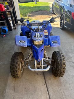 Yamaha Blue ATV Four Wheeler Yamaha Blaster (YFS200)