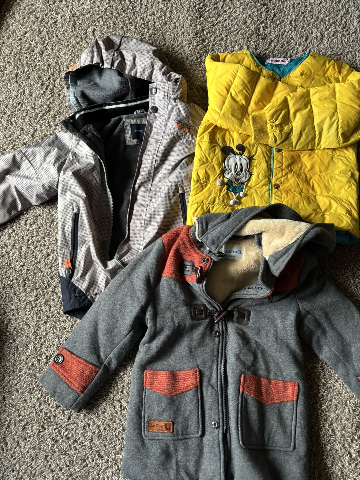 Winter Coat Boy 7 Y-London Fog, Dardaer, Down Jacket