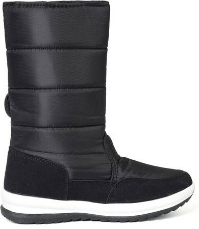 NEW SZ 6.5 Women Insulated Winter Snow Boots Mid-Calf Snow Boot Black