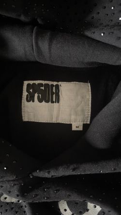 Black VVS spider hoodie