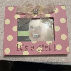 It’s A Girl Picture Frame 