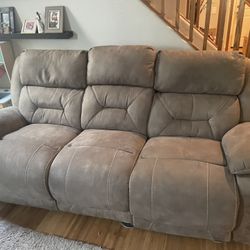 Sofa And Loveseat-tan