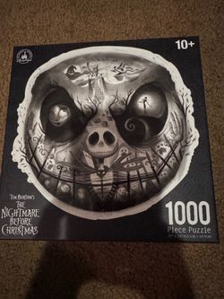 Nightmare before Christmas puzzle from Disneyland