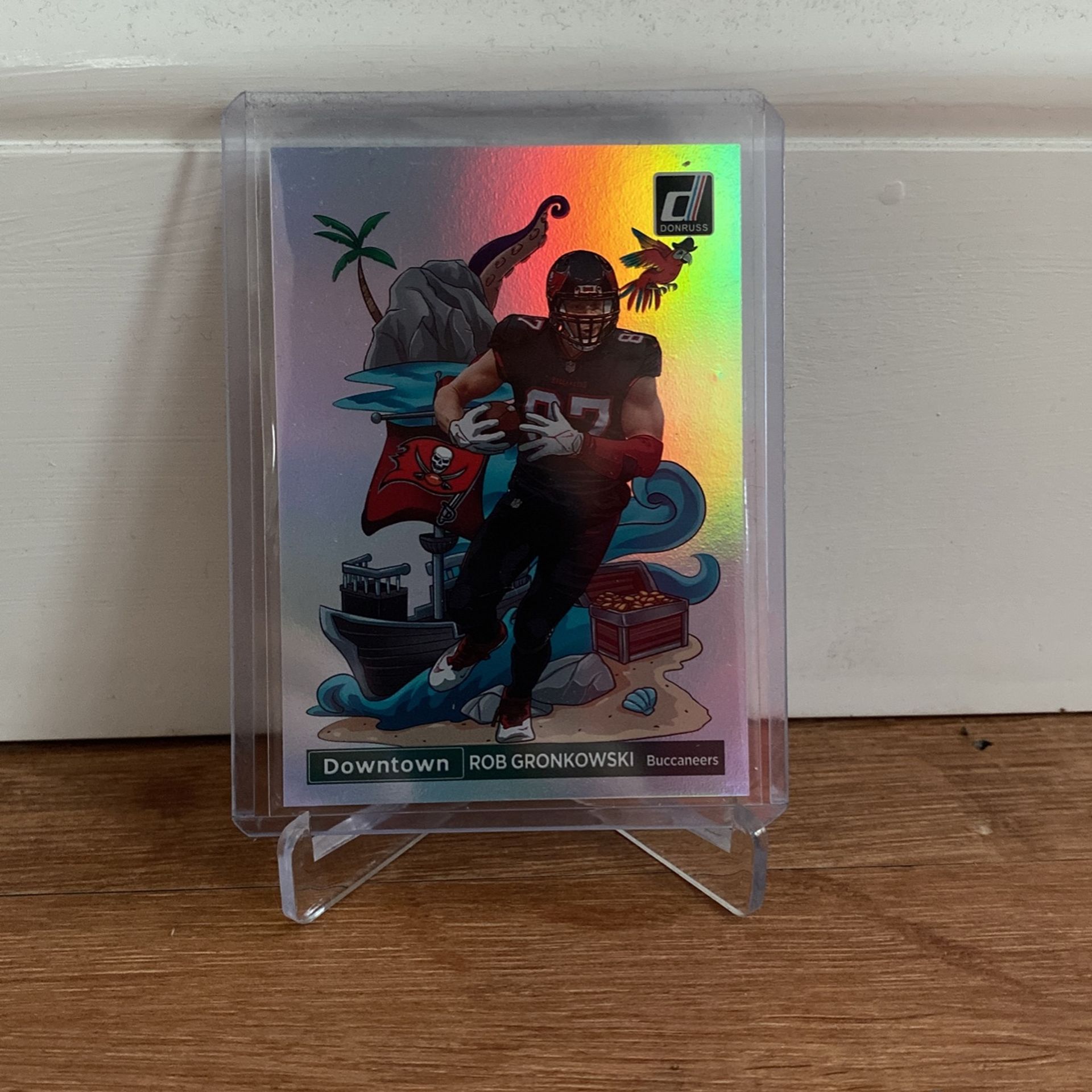 Rob Gronkowski 2022 DonRuss Downtown Football Card