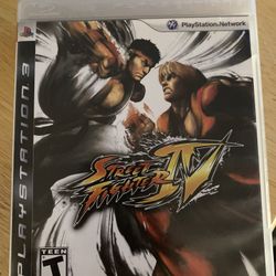 PS3 Street Fighter IV