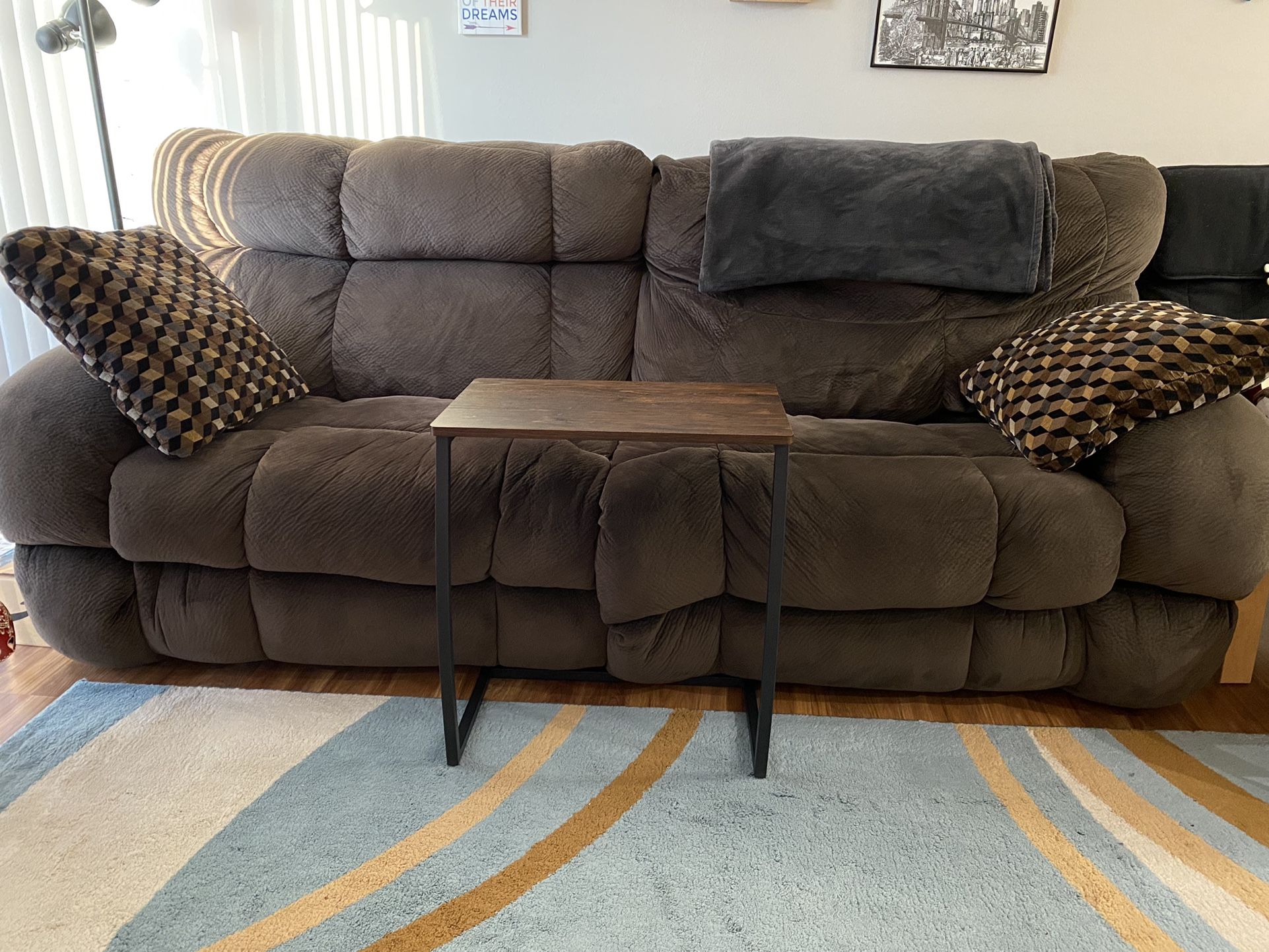 Bromley Microfiber Power Reclining Sofa - Raymour & Flanigan