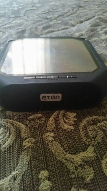 Eton RKS200 Rugged Rukus Solar-Powered Wireless Bluetooth Sound System Speaker