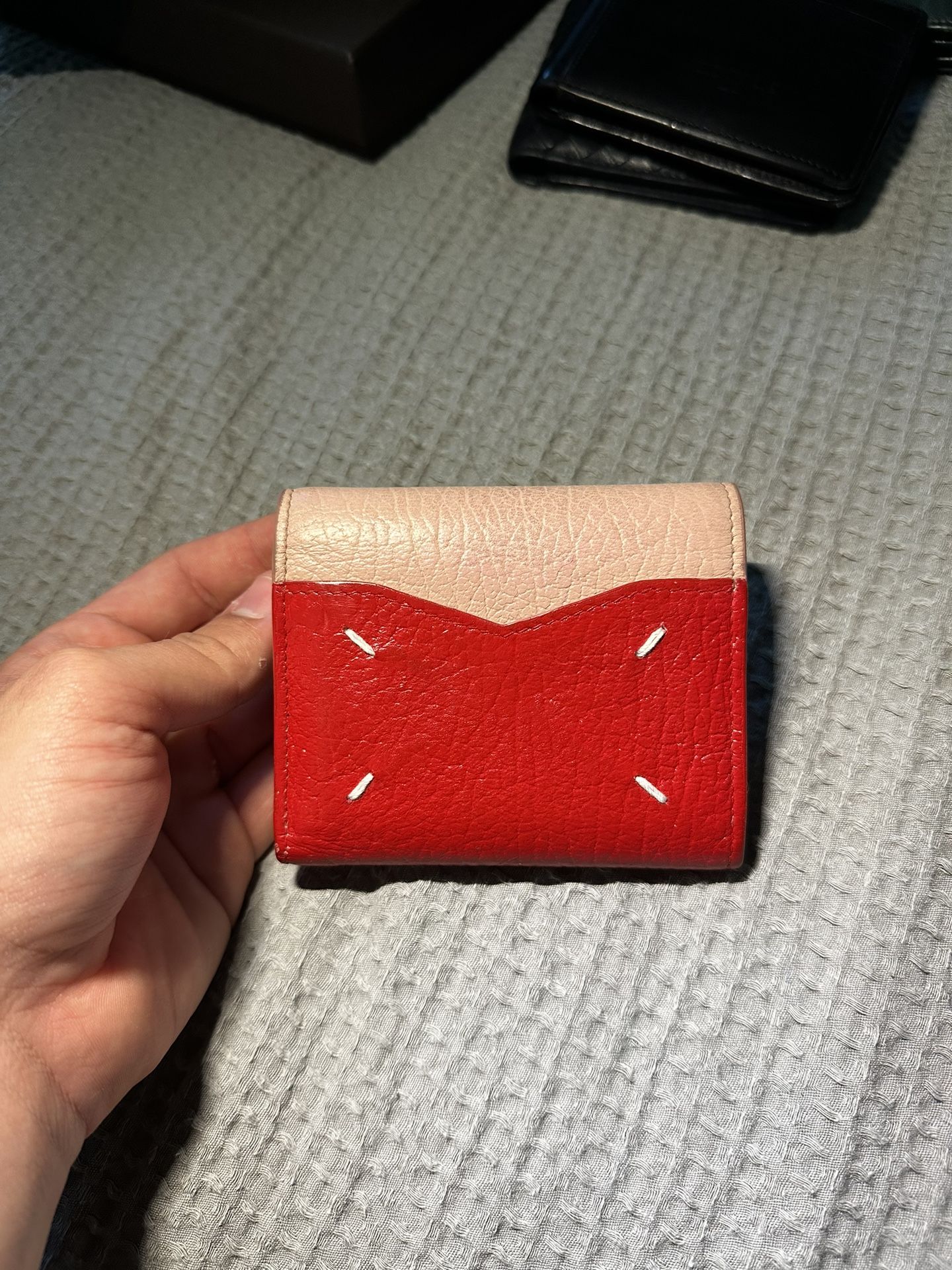 Maison Margiela Wallet Red Pink