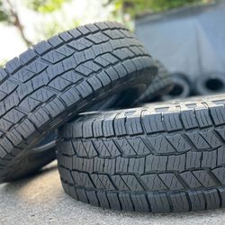 275 70 18 LT LAUFEN AT TIRES 10 PLYS 