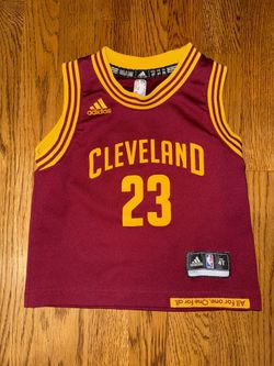 LeBron James #23 Cleveland Cavaliers Maroon Jersey 4t