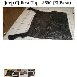Jeep CJ Soft Top