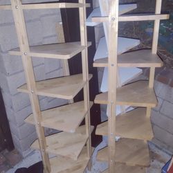 IKEA Vintage Corner Shelf Unut