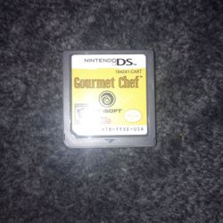 Nintendo Ds Gourmet Chef