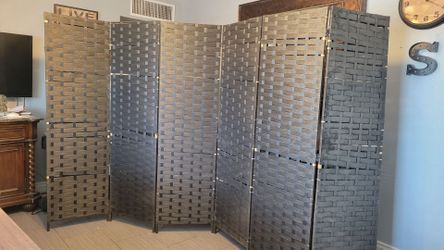NICE BROWN 6 PANELS DIVIDER