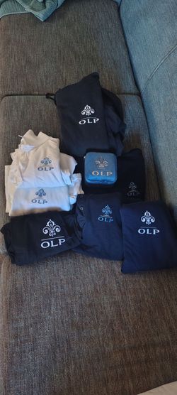 OLP uniforms New & zippered jewelry box