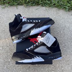 Air Jordan Retro 5 Black Metallic (2025) Size 14 