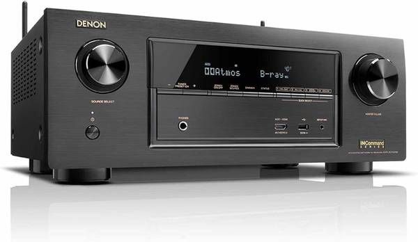 Denon AVR-X2300W 7.2 receiver, 4K Ultra HD, Atmos, DTS:X, Wifi, Bluetooth, 2 Zones