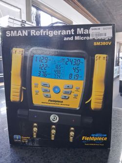 SMAN Refrigerator Manifold and Micron Gage