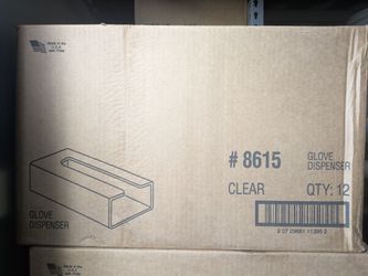 Qty 12 glove dispensers NIB Case qty