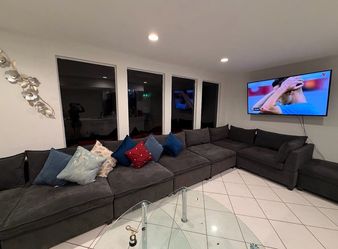 Large Modular Sectional Sofa – Extra Deep & Super Comfortable