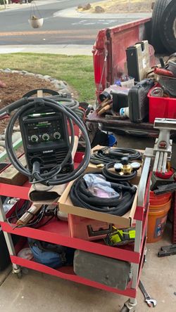 Titanium Unlimited140 Multi-Process Welder Kit