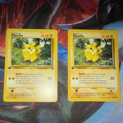 Pikachu [1st Edition] #60 Pokemon Jungle