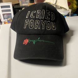 I Cried For You Strap Back Hat