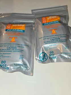 Avon Skin So Soft Bug Guard Plus Picaridin Towelettes SET OF 2