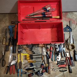 Miscellaneous Tools In Tuff-Box Tool Box