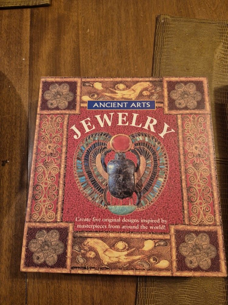 Ancient arts jewelry, creating kit and north american indians activity books