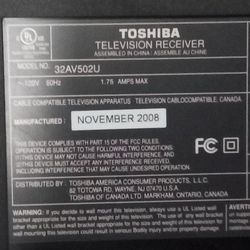Toshiba TV 