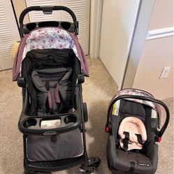 Baby Stroller + Car seat / Base