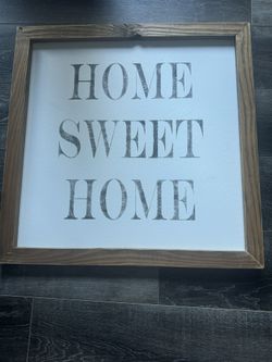 Wall decor HOME SWEET HOME 