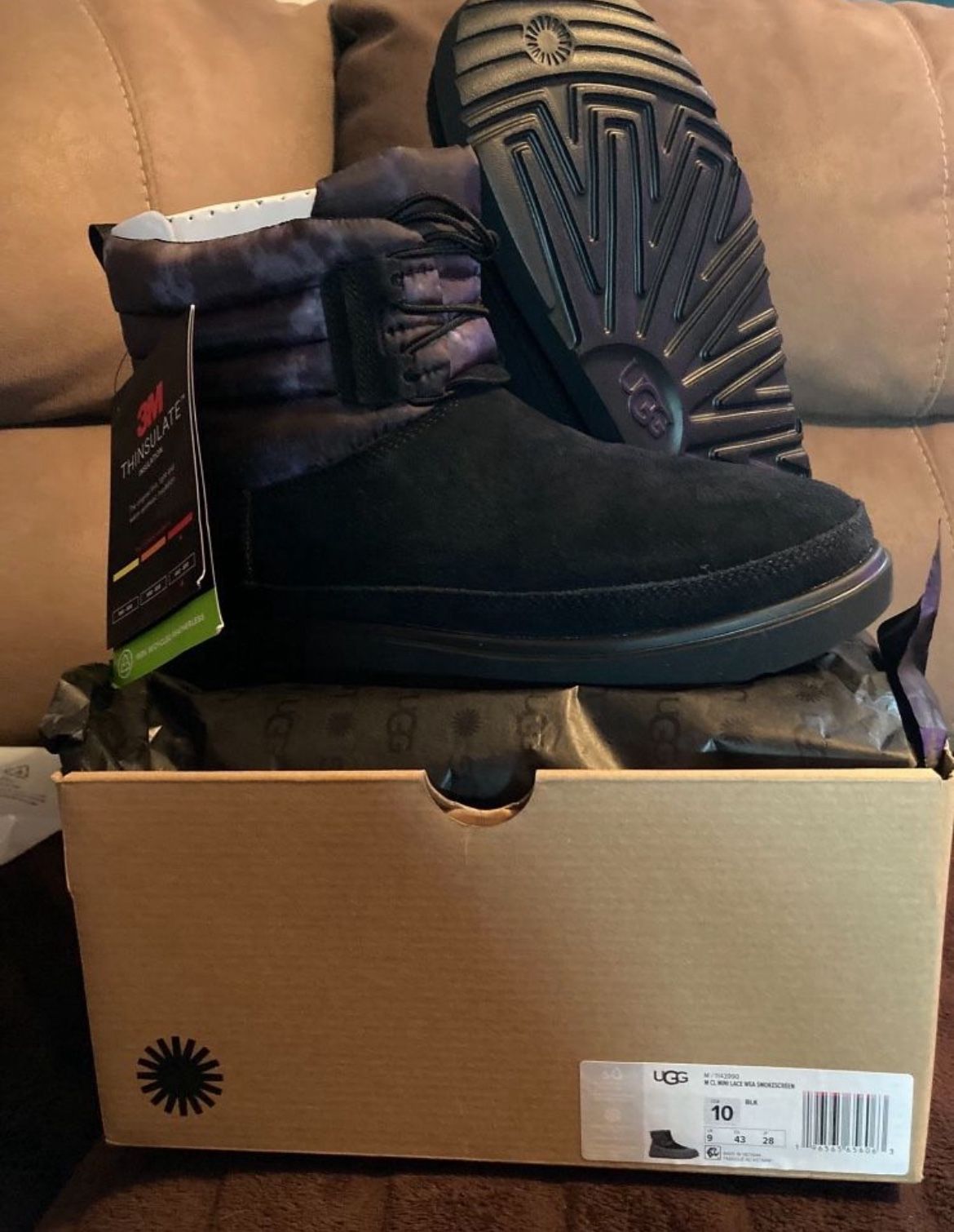 New! Mens UGG CL Mini Lace WEA, Smokescreen Size 10