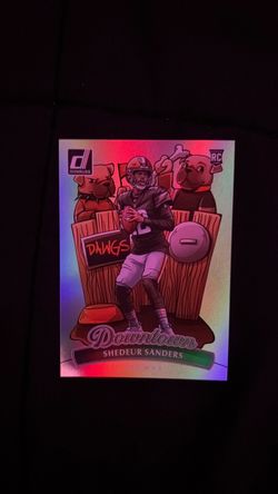 Shedeur Sanders Donruss Downtown Rookie Card Browns