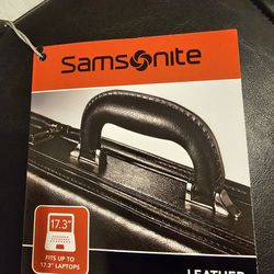 Samsonite Briefcase Leather 