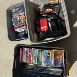 Blu Ray DVD Player W/ 200+ DVDs