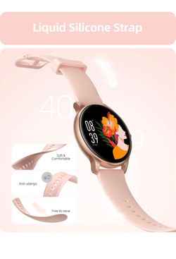 🔥Brand new🔥 Smart Watch for Women(Answer/Make Calls), HD Screen Fitness Tracker IP68 Waterproof, 100+ Sport Modes, Heart Rate/Sleep/SpO2/Steps Monit