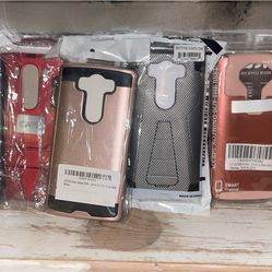 New. Bundle Of 6 LG V10 Phone Cases