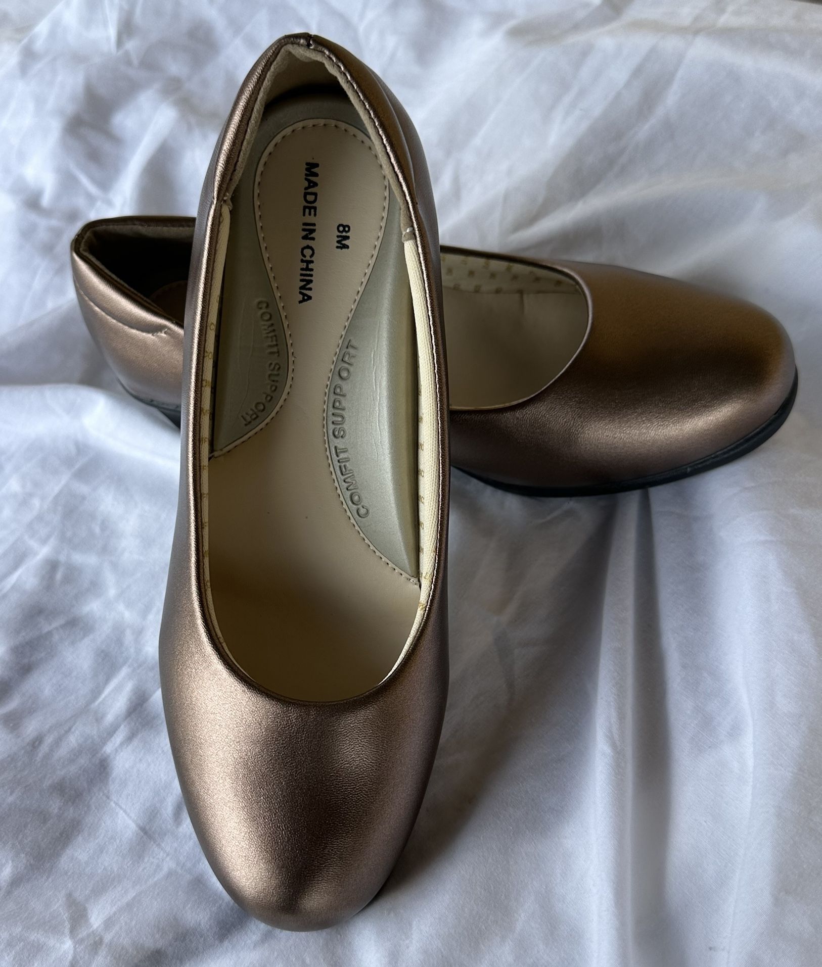 Comfit Shoes Womens Size 8M Slip On Padded Comfort Loafers