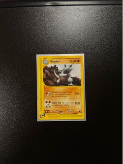 Pokemon Rhydon #29/144