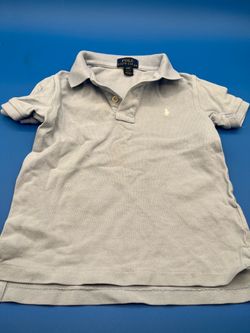 Polo Ralph Lauren boys light blue shirt 4/4T
